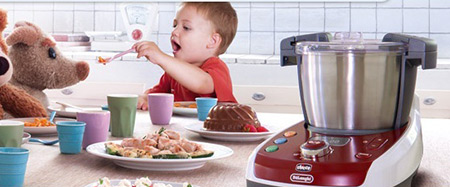 robot caracteristiques Baby Meal Chicco Delonghi & Me