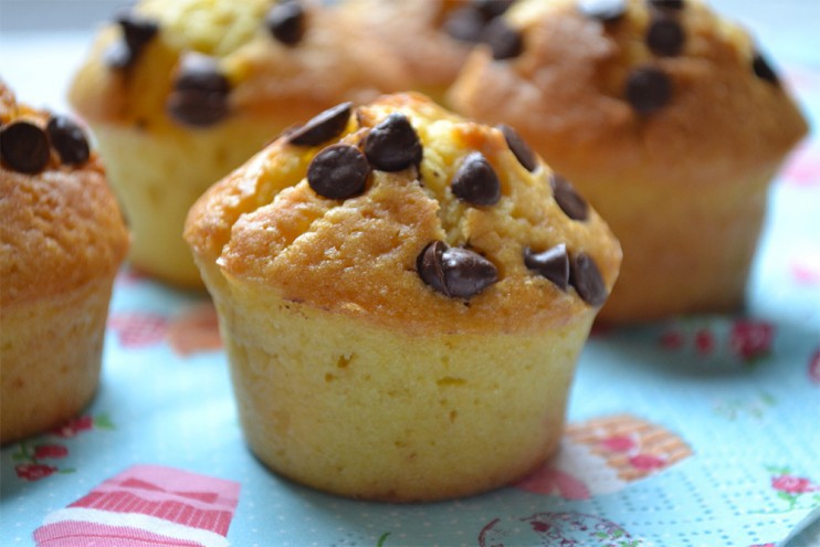 Réalisez des muffins aux pépites de chocolat